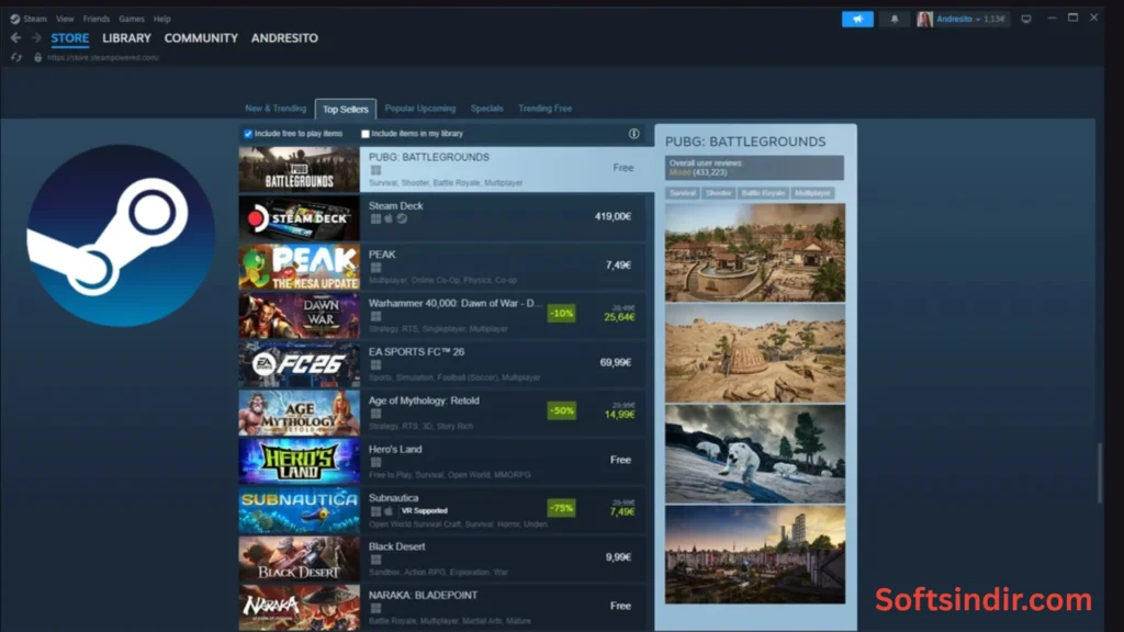 Softsindir.com-72-1024x576 Steam Free Windows PC Oyun İstemcisi 2025 İndir
