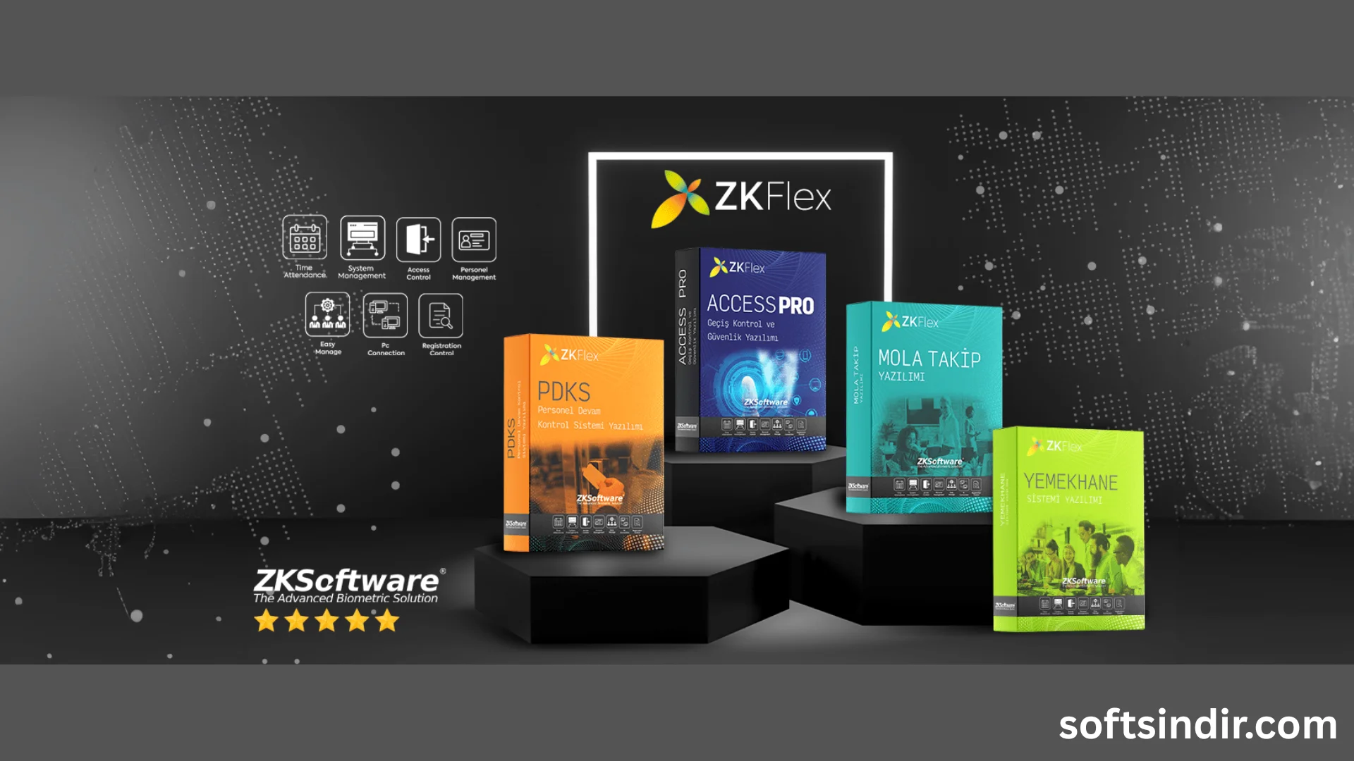 ZK Software Parmak İzi Aygıt Sürücüsü Windows 11
