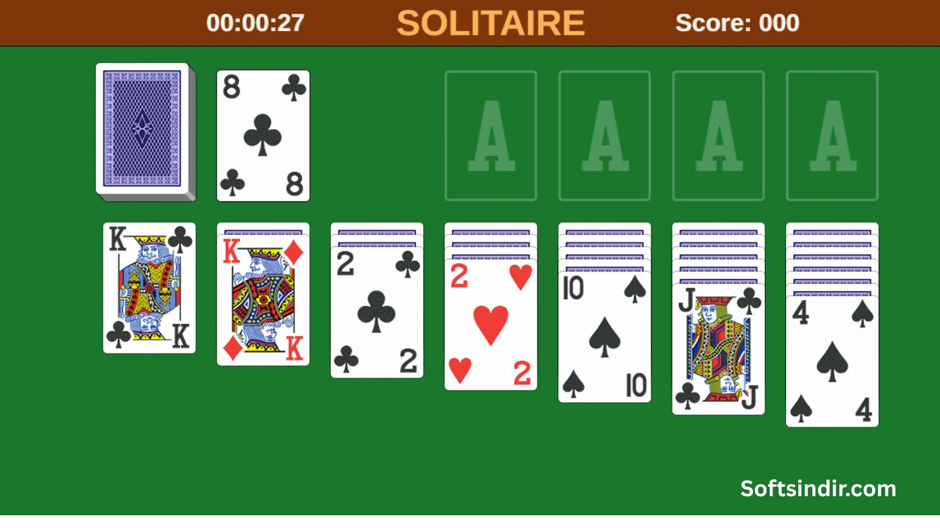 Play Free Solitaire Online Game