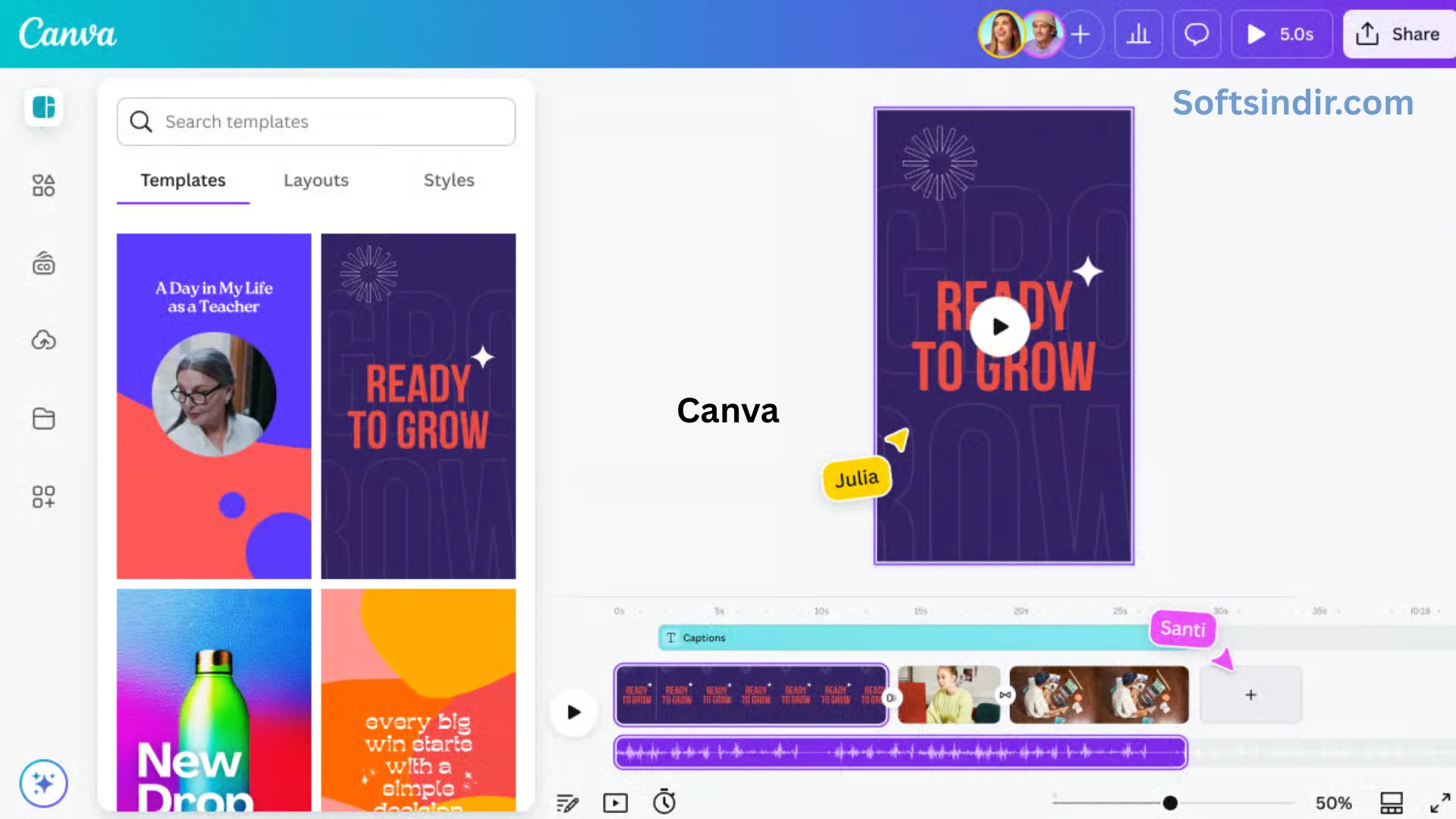 Softsindir.com-2025-11-08T202822.573 Canva Premium Şablonları ile Profesyonel Sosyal Medya Büyümesi